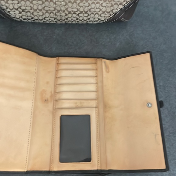 Vintage coach Hobo multi way shoulder bag with matching wallet Bundle - Picture 12 of 12